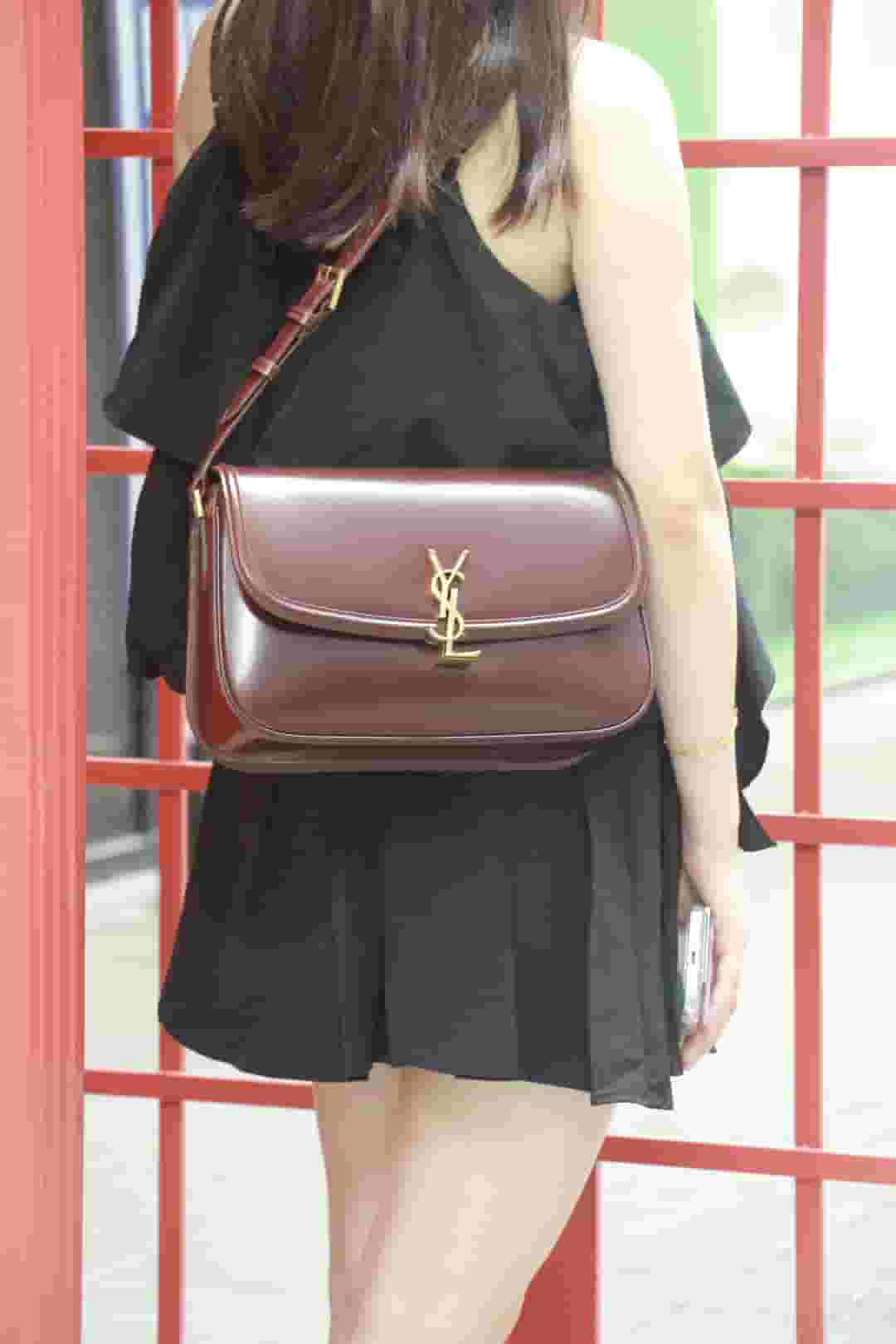 YupooPA Saint Laurent Solferino Large Box Leather Bag Red Cassandre Lock - Main Preview