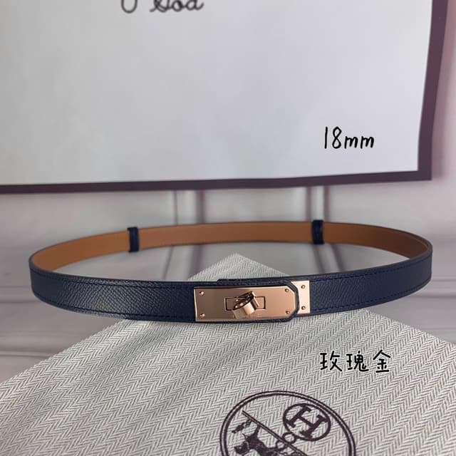 Hermes Belt Kelly 1.8cm Reversible | Yupoo Rep Belts image 2