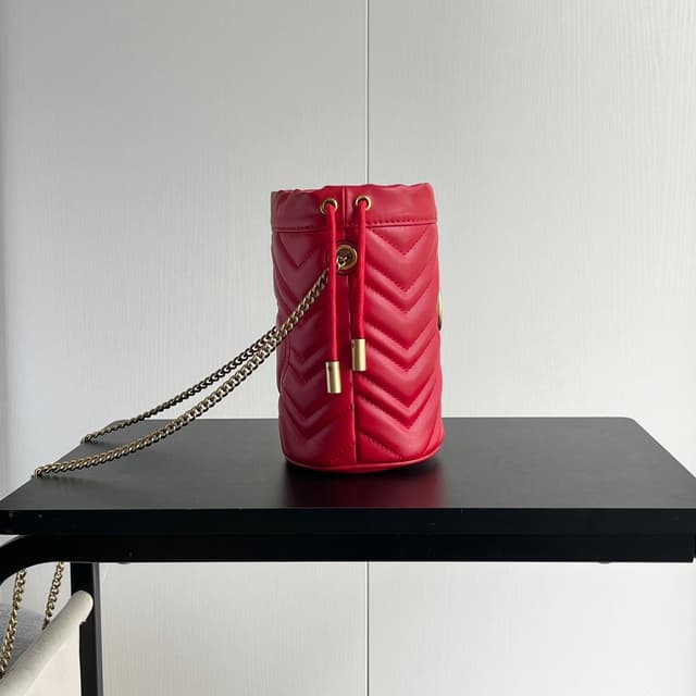 Gucci Cowhide Red Crossbody Bag Best Quality - 575163 | Yupoo Rep Bags image 3