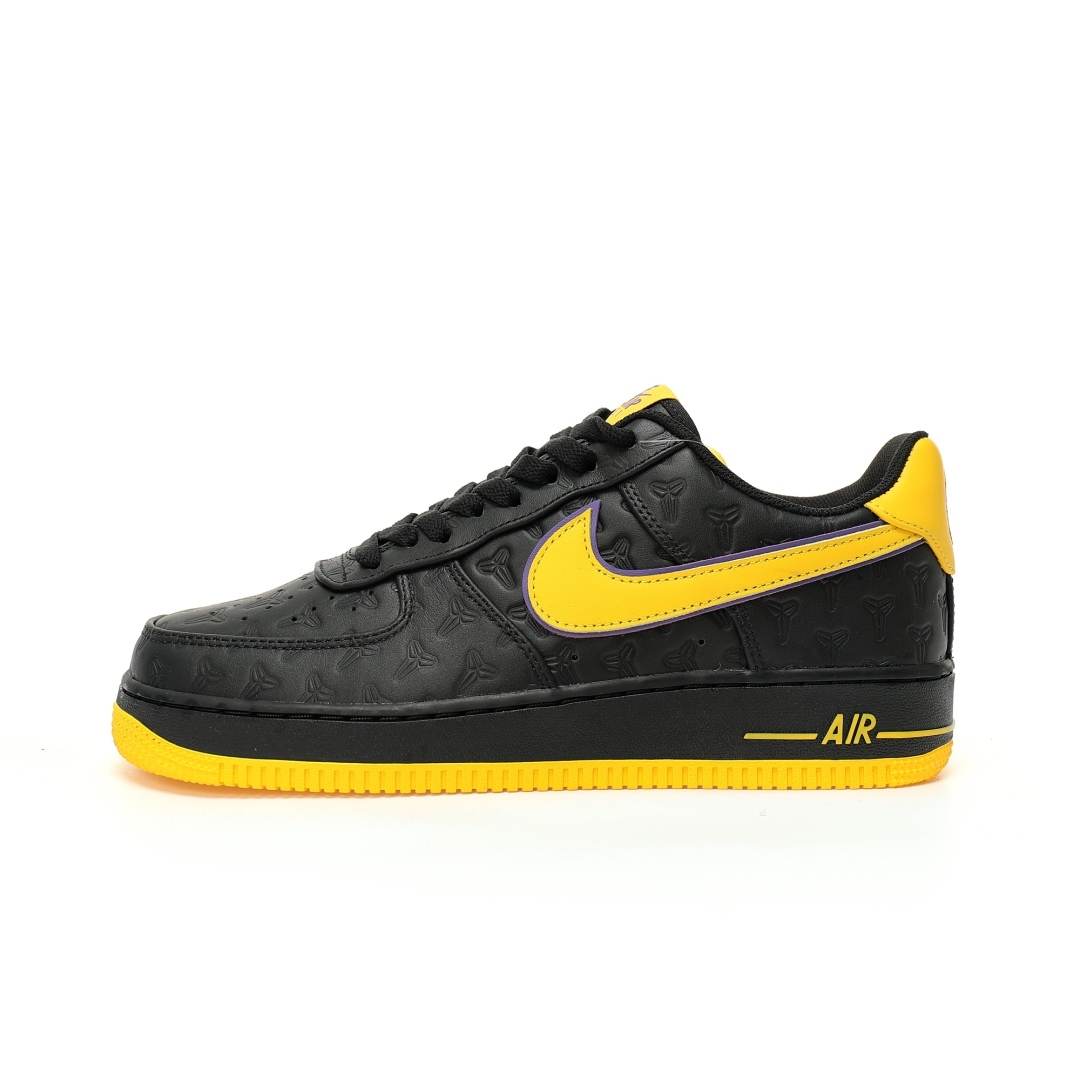 YupooPA Shoes - Kobe X Nike Af1 Low "Black Lakers" - Tribute Edition 🏀 image 1