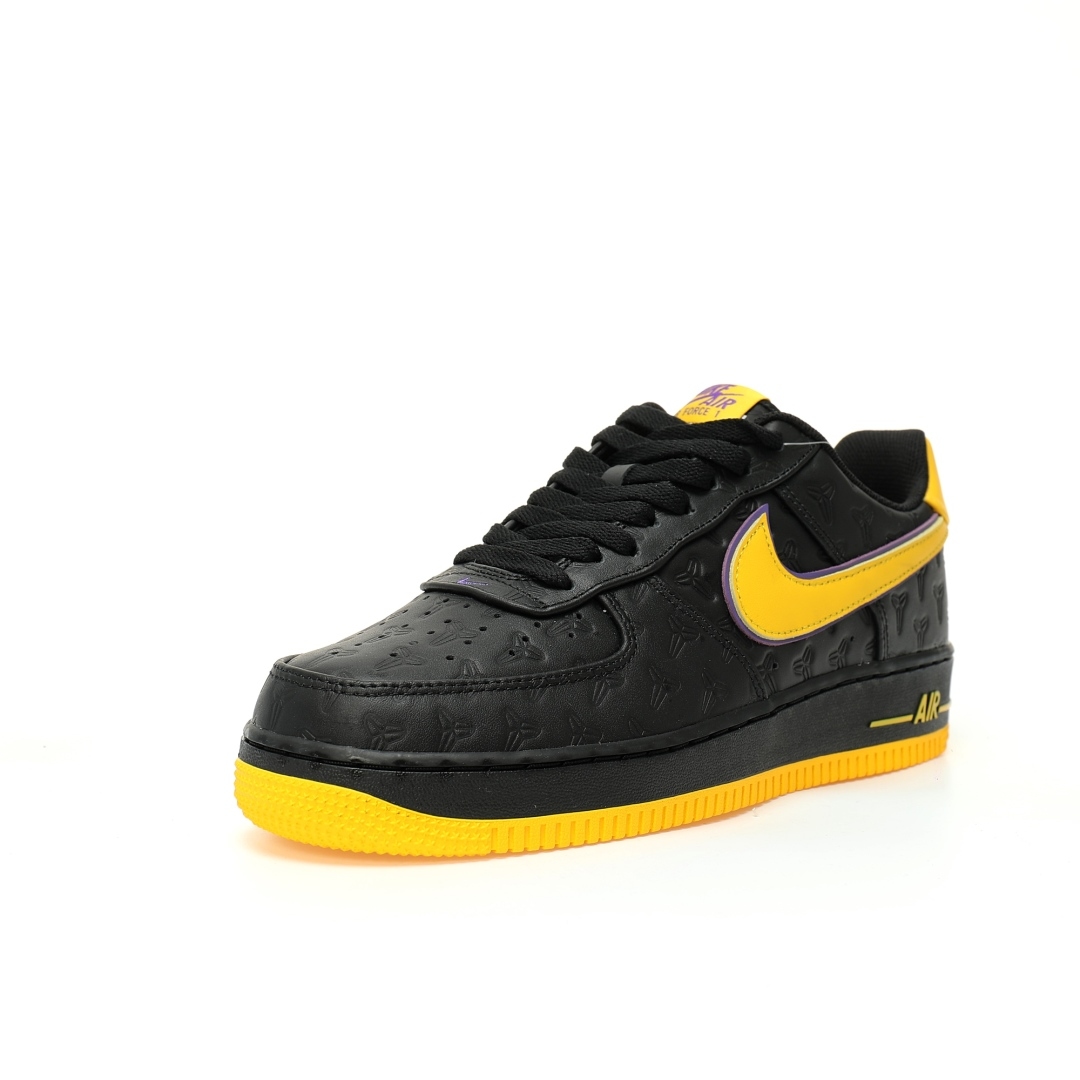 YupooPA Shoes - Kobe X Nike Af1 Low "Black Lakers" - Tribute Edition 🏀 image 2