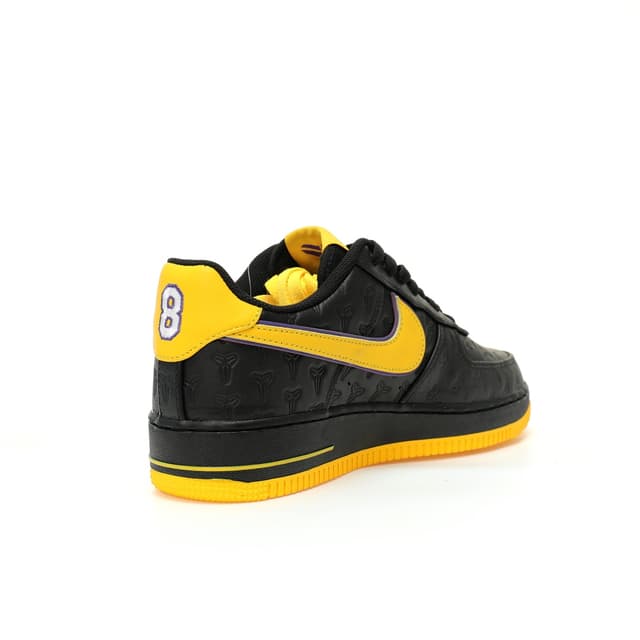 Kobe X Nike AF1 Low "Black Lakers" - Tribute | Yupoo Rep Sneakers image 3