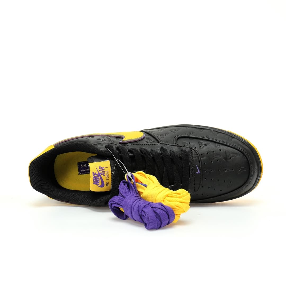 YupooPA Shoes - Kobe X Nike Af1 Low "Black Lakers" - Tribute Edition 🏀 image 4