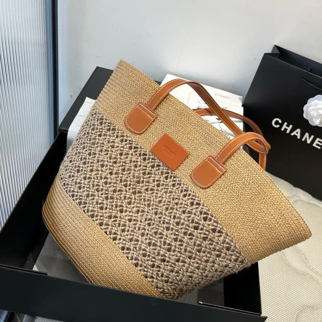 Hermes Rafia Straw Tote - Summer Beach Essential | Yupoo Rep Bags image 5