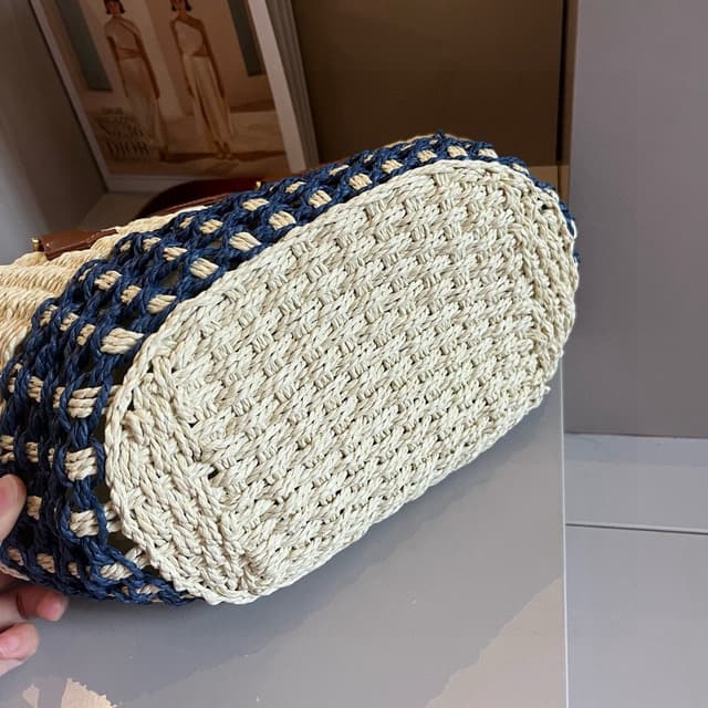 Prada Casual Rattan Tote | Yupoo Rep Bags image 8