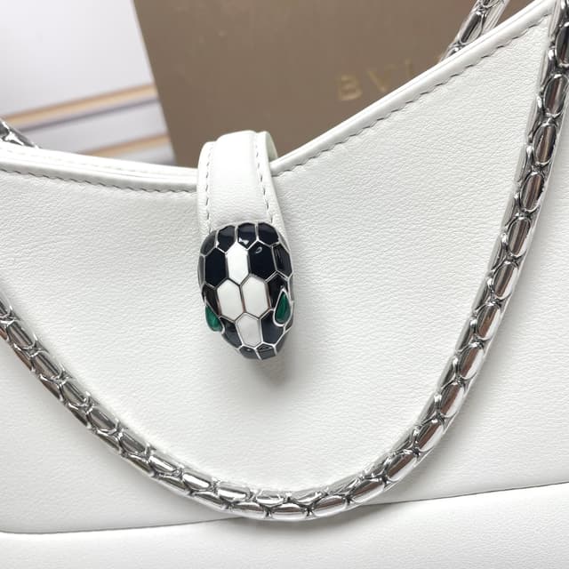 Bulgari Serpenti Baia Shoulder Bag - Diamond White | Yupoo Rep Items image 2