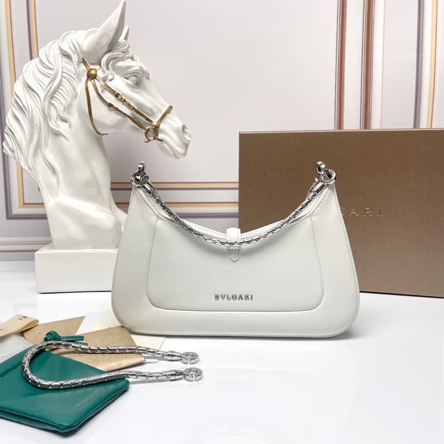 Bulgari Serpenti Baia Shoulder Bag - Diamond White | Yupoo Rep Items image 3