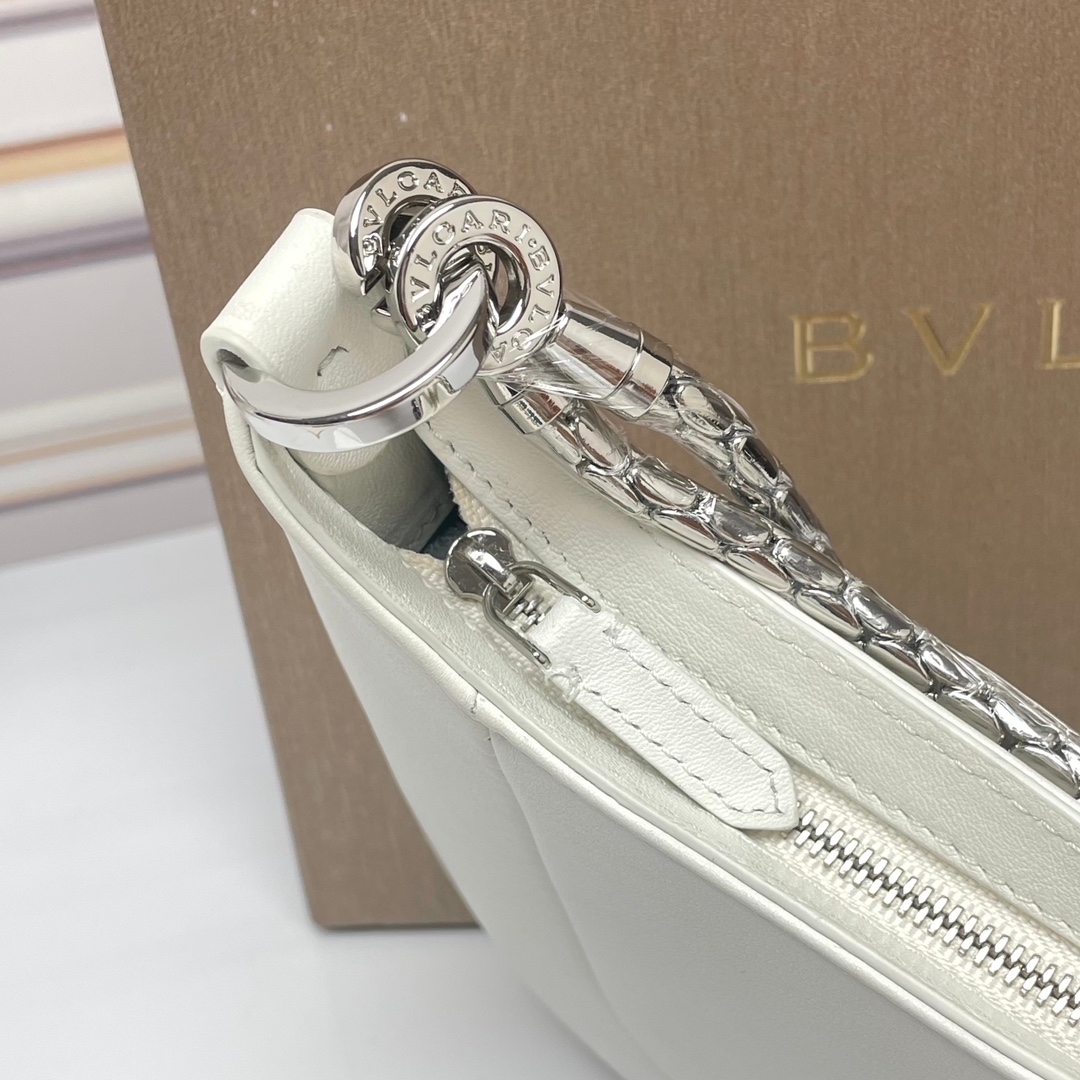 YupooPA Bulgari Serpenti Baia Shoulder Bag - Diamond White 💎 image 5