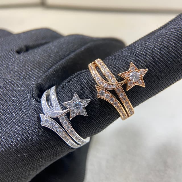 Chanel Ring New Hexagram Starry Sky Ring | Yupoo Rep Jewelry image 1