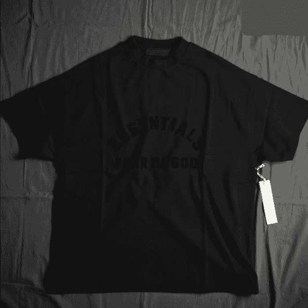 Fear Of God Essentials Heavy Short-Sleeve Tee - Black YupooPA Fog - Main Preview
