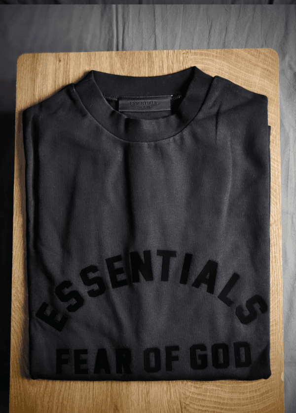 Fear Of God Essentials Heavy Short-Sleeve Tee - Black YupooPA Fog | Yupoo Rep Clothing image 2