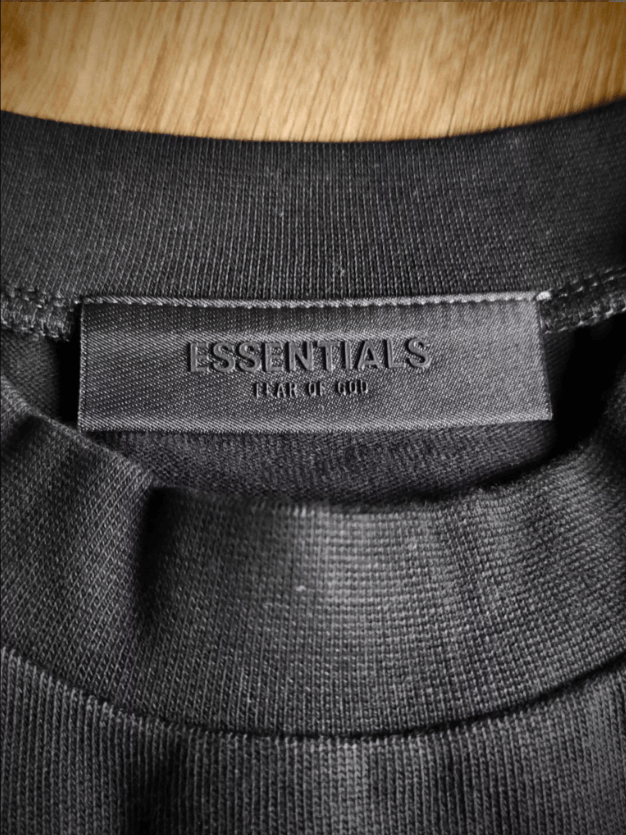 Fear Of God Essentials Heavy Short-Sleeve Tee - Black YupooPA Fog image 4