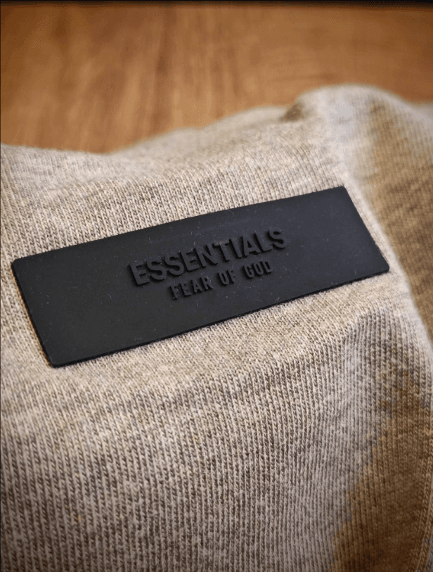 Fear Of God Essentials Heavy Short-Sleeve Tee - Heather Grey YupooPA Fog image 7