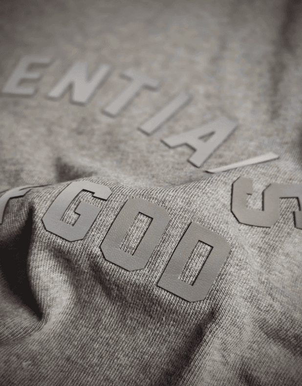 Fear Of God Essentials Heavy Short-Sleeve Tee - Heather Grey YupooPA Fog image 5