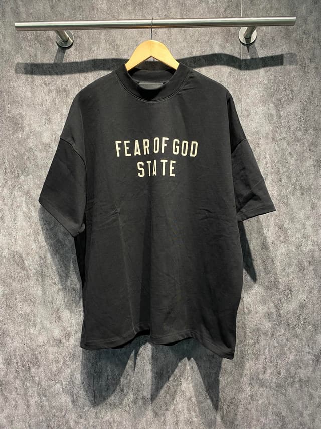 Fog Essentials Short Sleeve Special Edition Black | Yupoo Rep Clothing image 1