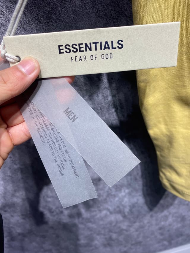 Fog Essentials Short Sleeve Special Edition Amber Gold | Yupoo Rep Clothing image 9