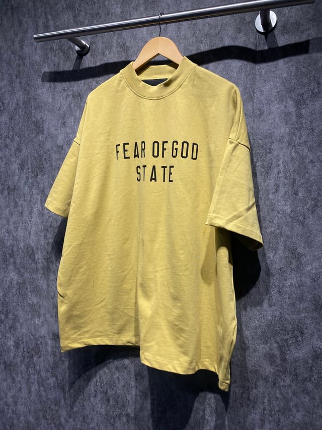Fog Essentials Short Sleeve Special Edition Amber Gold | Yupoo Rep Clothing image 2
