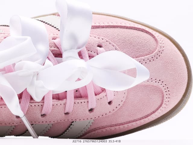 Adidas Originals GAZELLE INDOOR W - Women's Low-Top Sneakers (Pink) | Yupoo Rep Sneakers image 8