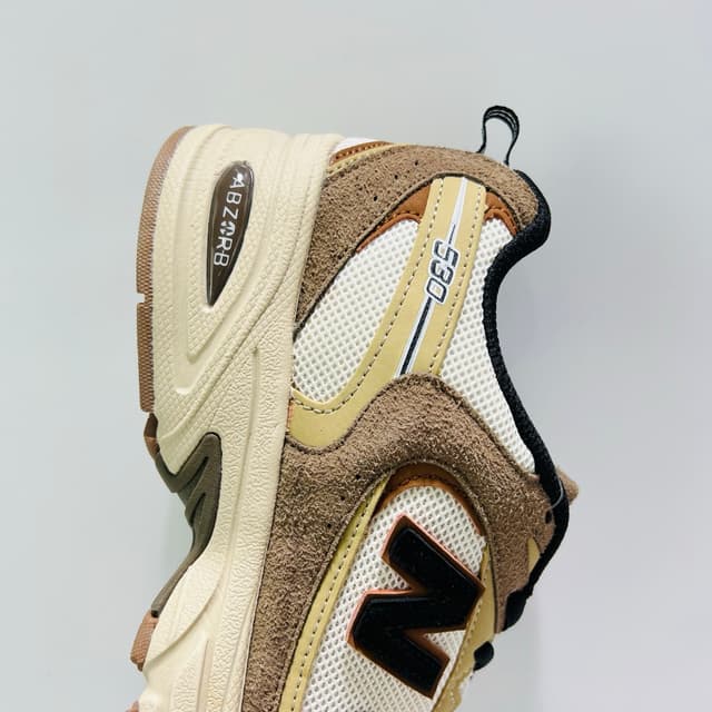 New Balance 530 - Men's Low-Top Casual Sneakers (White/Brown) | Yupoo Rep Sneakers image 4