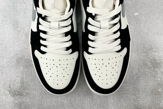 Air Jordan 1 Low "White Grey Black" | Yupoo Rep Sneakers image 7