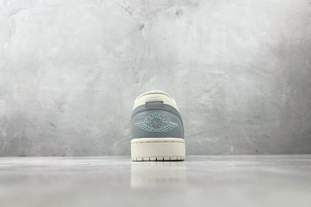 Air Jordan 1 Low "White Grey Black" | Yupoo Rep Sneakers image 9