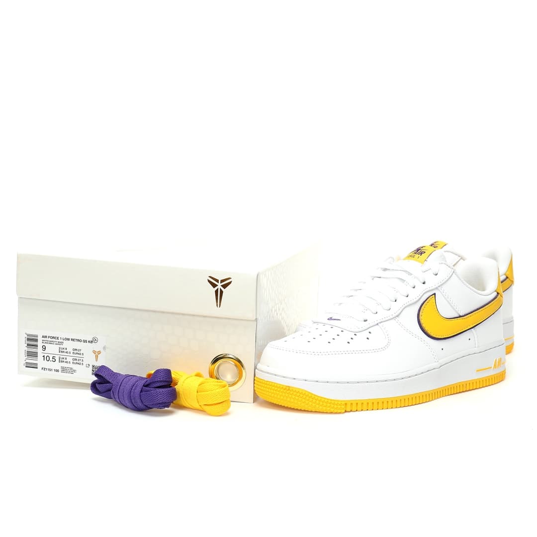 YupooPA Shoes - Kobe X Nike Af1 Low "Lakers" - Tribute Edition 🏀✨ image 8