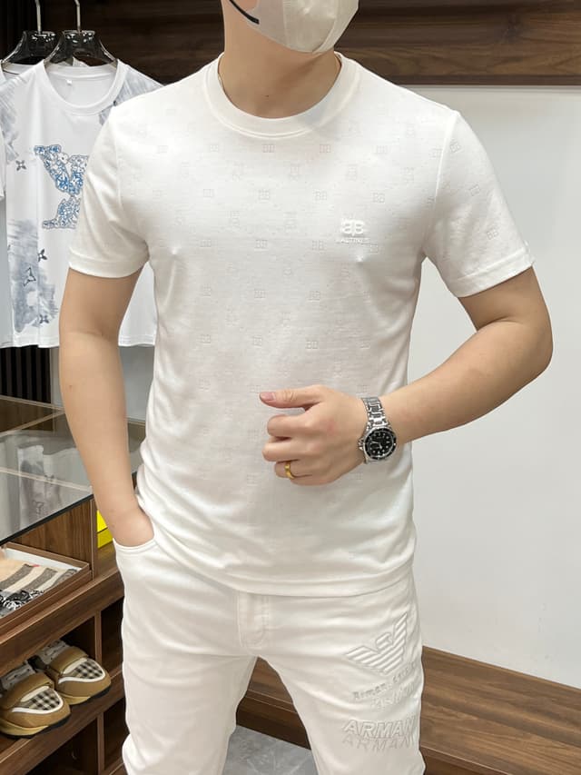 Balenciaga | 1965Ss Round Neck Tee - Premium Silk Touch | Yupoo Rep Clothing image 1
