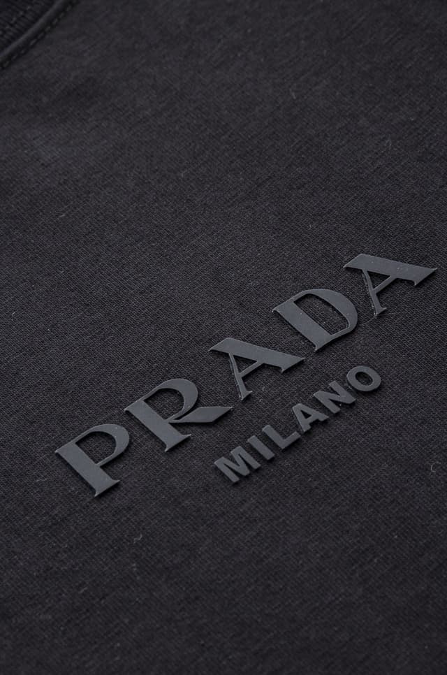 Prada | 2025Ss Cotton Tee - Triple-Label Essential | Yupoo Rep Clothing image 4