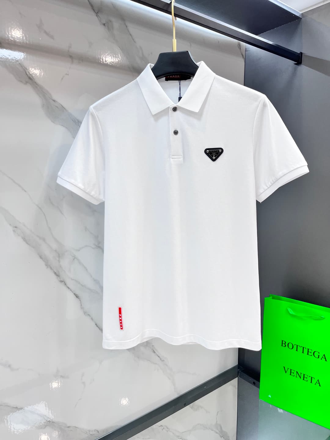YupooPA Prada | 2025Ss Quick-Dry Polo - Wrinkle-Resistant & Cooling 👔 image 1