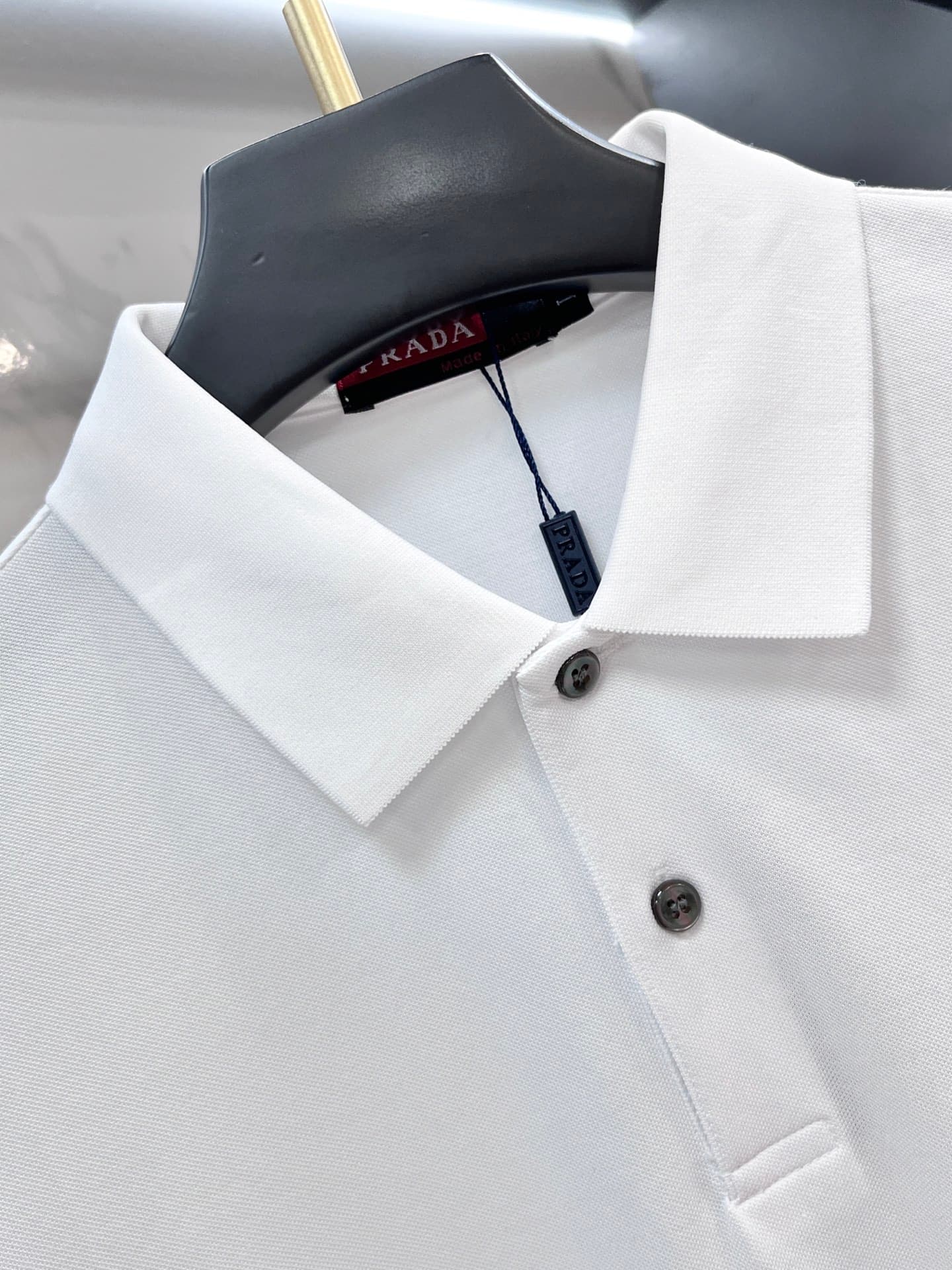 YupooPA Prada | 2025Ss Quick-Dry Polo - Wrinkle-Resistant & Cooling 👔 image 5