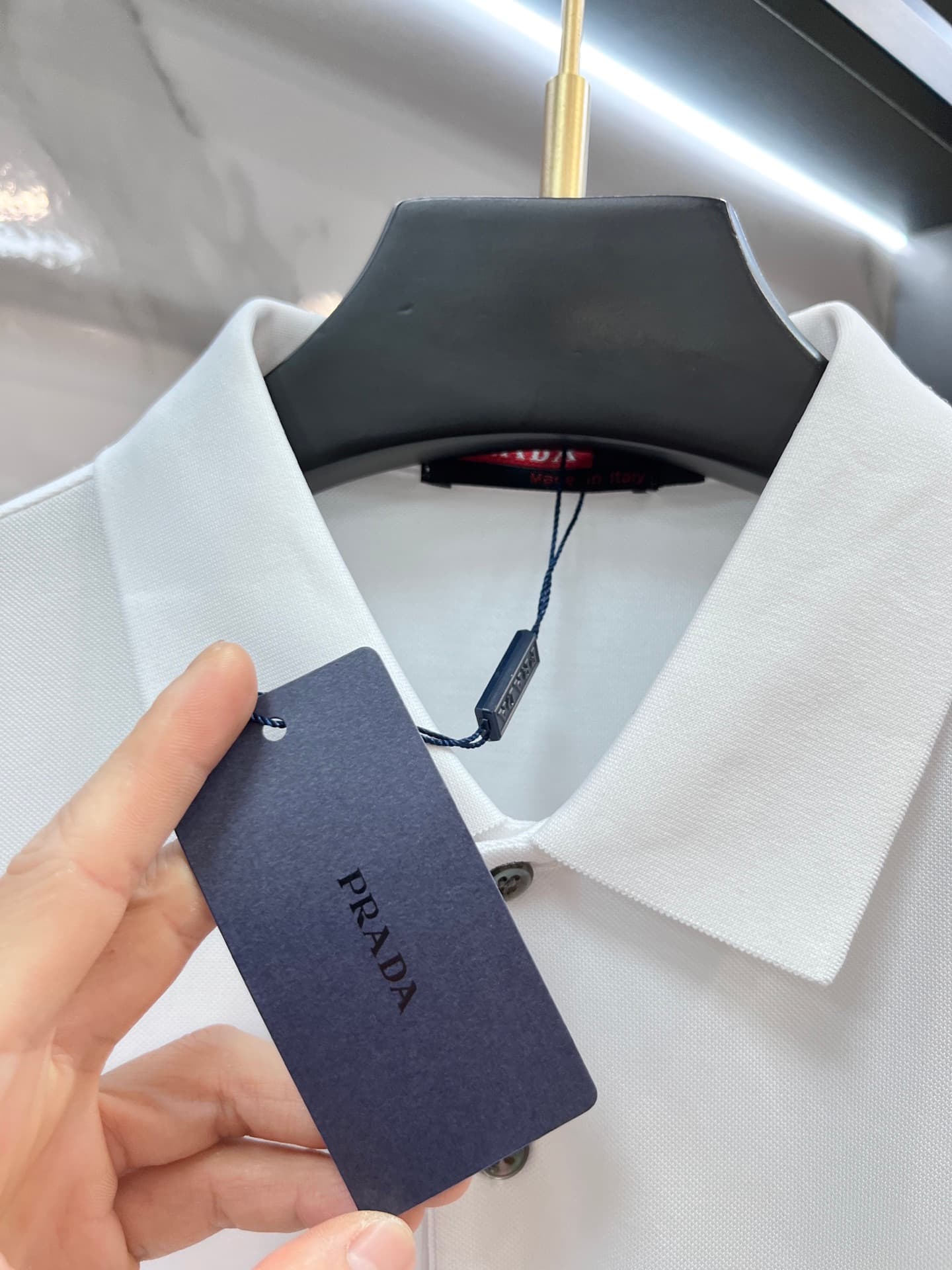 YupooPA Prada | 2025Ss Quick-Dry Polo - Wrinkle-Resistant & Cooling 👔 image 6