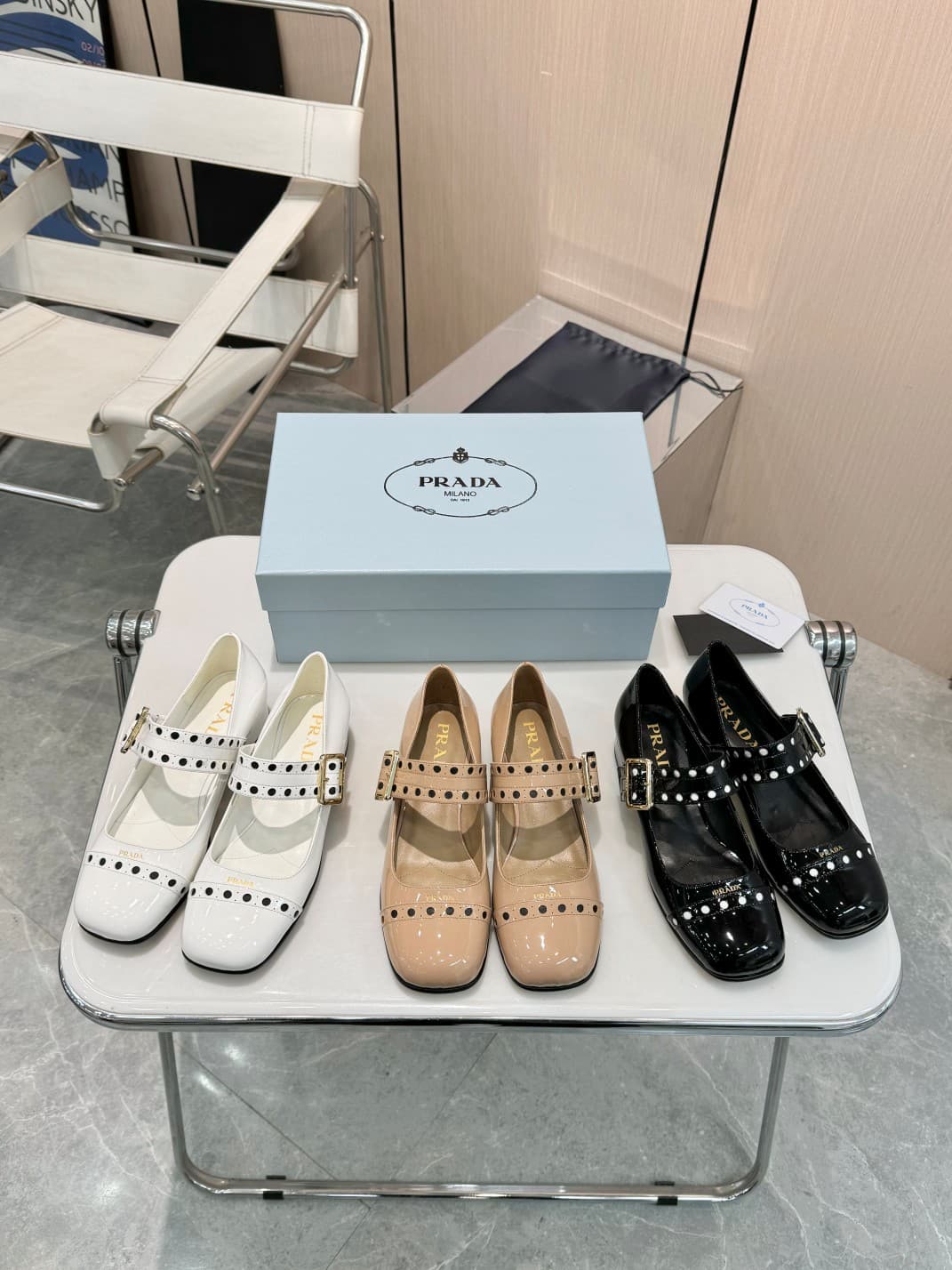 YupooPA Prada | Mary Jane Shoes - 2025 Dark Retro Edition 👠image 11