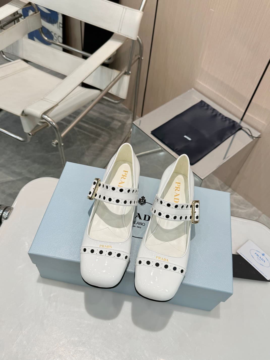 YupooPA Prada | Mary Jane Shoes - 2025 Dark Retro Edition 👠image 1