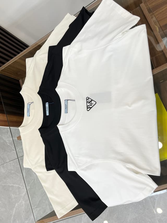 Prada | Men's Cotton T-Shirt - 2025 Summer Collection | Yupoo Rep Clothing image 2