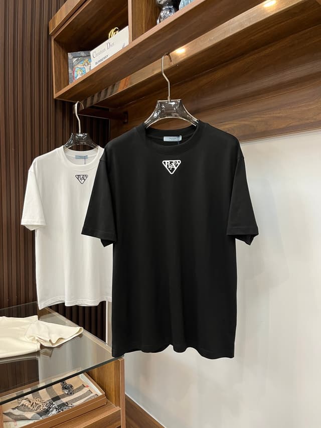 Prada | Men's Cotton T-Shirt - 2025 Summer Collection | Yupoo Rep Clothing image 4