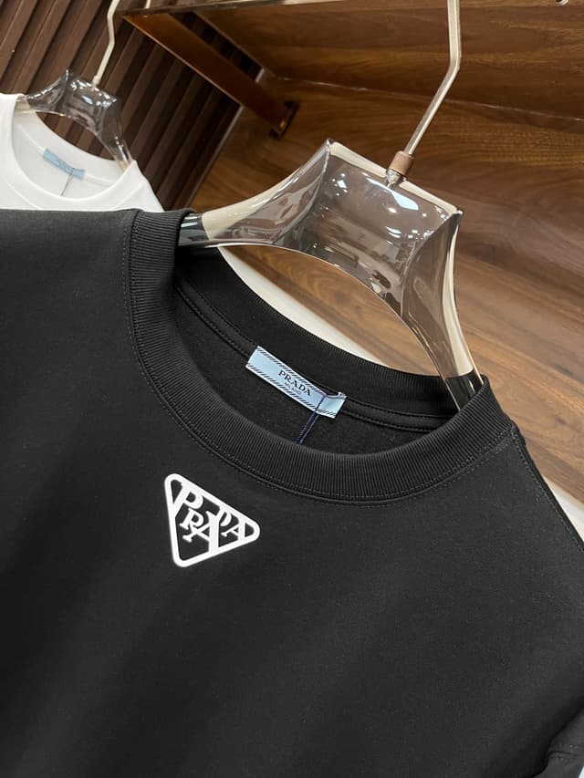 Prada | Men's Cotton T-Shirt - 2025 Summer Collection | Yupoo Rep Clothing image 6