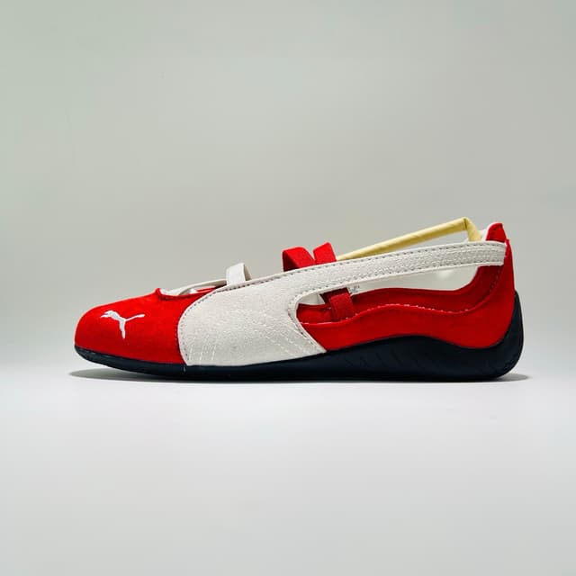 PUMA Speedcat Suede - Women's Fashion Sneakers (Red/White) | Yupoo Rep Sneakers image 2