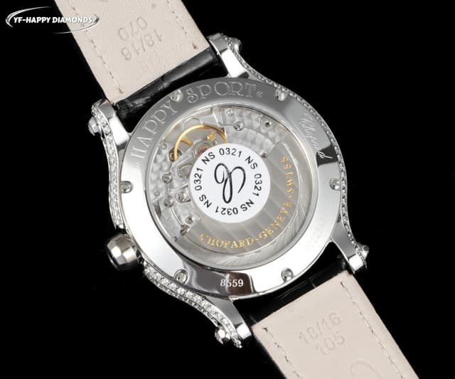 2025 Chopard Happy Diamonds Stardust Yupo Women's Watch White | Yupoo Rep Watches image 9