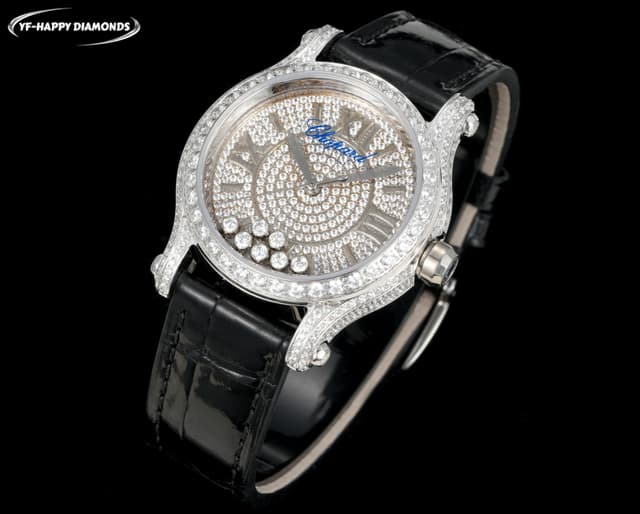 2025 Chopard Happy Diamonds Stardust Yupo Women's Watch White | Yupoo Rep Watches image 2
