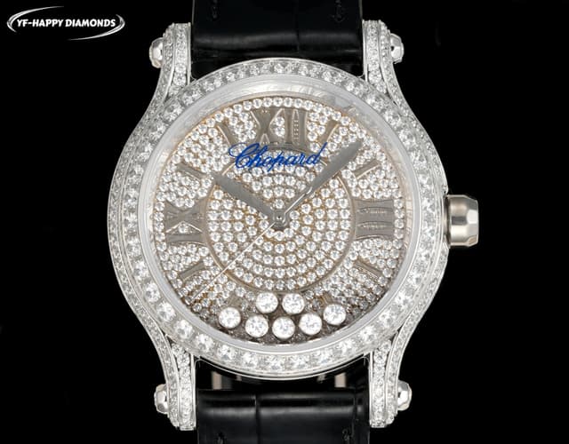 2025 Chopard Happy Diamonds Stardust Yupo Women's Watch White | Yupoo Rep Watches image 3