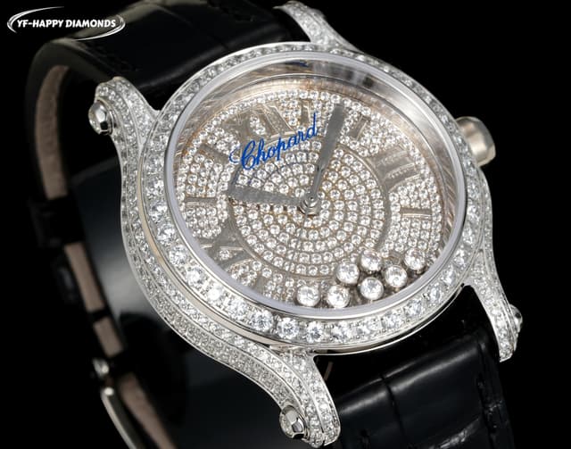 2025 Chopard Happy Diamonds Stardust Yupo Women's Watch White | Yupoo Rep Watches image 4