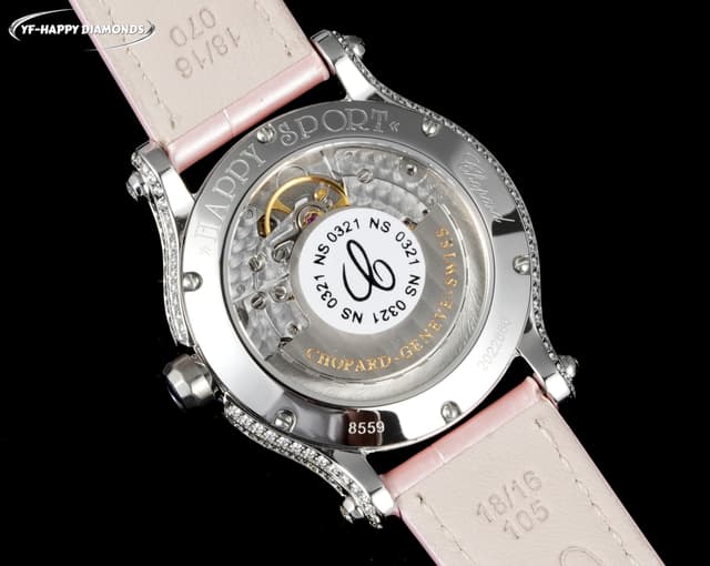 2025 Chopard Happy Diamonds Stardust Yupo Women's Watch Pink | Yupoo Rep Watches image 7
