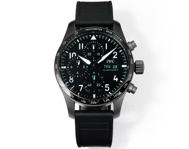 Iwc Pilot 41mm Steel Watch YupooPA Watch Black | Yupoo Rep Watches image 1