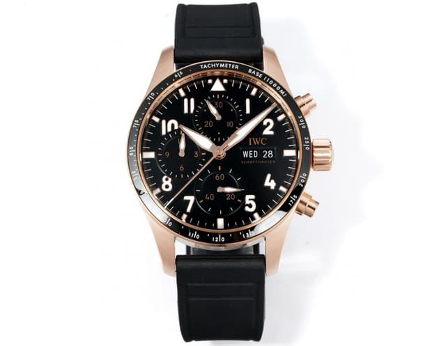 Iwc Pilot 41mm Steel Watch YupooPA Watch Rose Gold | Yupoo Rep Watches image 1