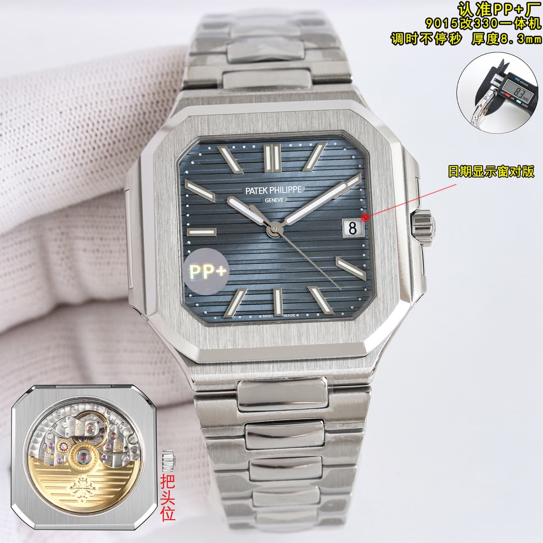 YupooPA Patek Philippe Nautilus 5821 Wristwatch Yupoo Watch Silver image 1