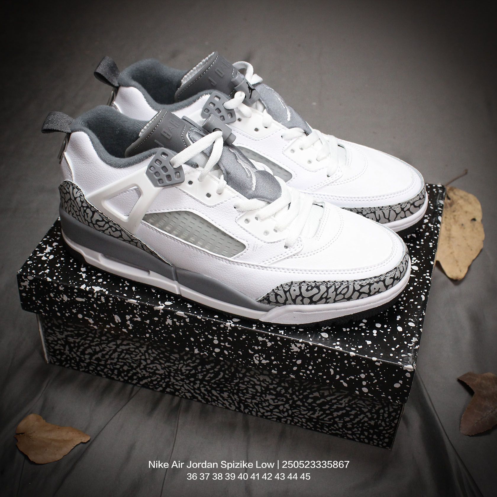 Jordan Spizike Low Retro "White" – Men's Low-Top Lifestyle Sneakers ...
